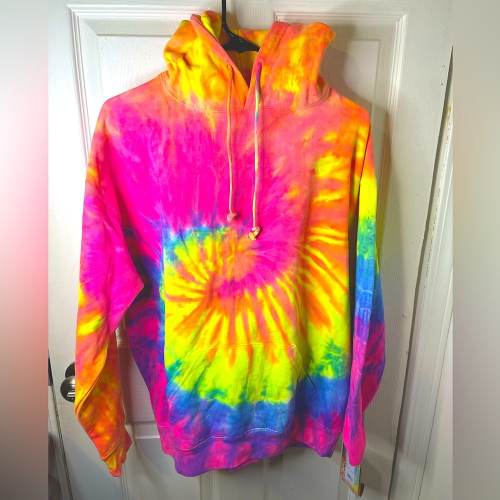 Tie dye Exist Hoodies